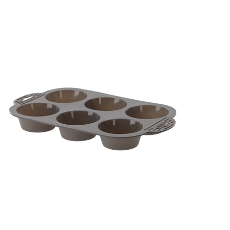 SILICONE MUFFIN FORM 6 PCS