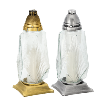 CANDLE 31CM/40H Z418 SILVER/GOLD PEN PACK=6PCS*6794