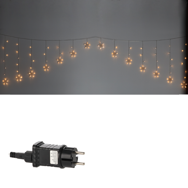 LED STAR LIGHTS 136L WARM WHITE