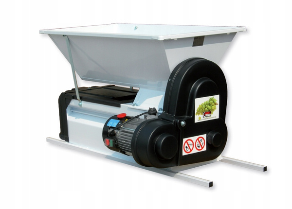ROZDRABNIARKA +ODSZYPUŁKOWARKA DO WINOGRON 90 x 50 CM ELEKTRYCZNA -1500KG/H