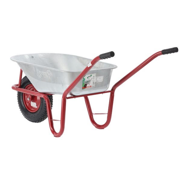 TACZKA - POJEMNOŚĆ 120  L - CZERWONA 