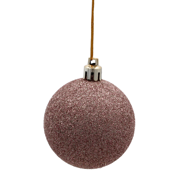 Set de 20 de ornamente rozii/bleu pentru brad *5294