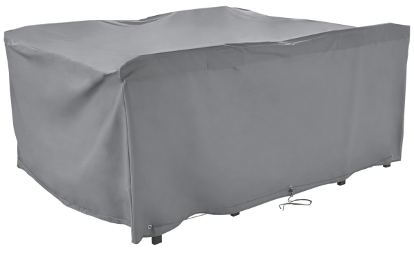 Pokrytie na sadu záhradného nábytku 200x160x90cm šedé *1460