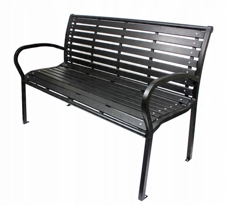 GARDEN BENCH 125 X 60 X 80 DARK