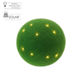 GARDEN FIGURINE – GREEN SPHERE 32,5 X 32,5 X 28,5 CM LED