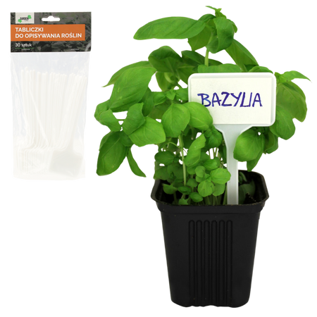 Set de 30 etichete plastice pentru identificarea plantelor ambalaj=12buc *9683