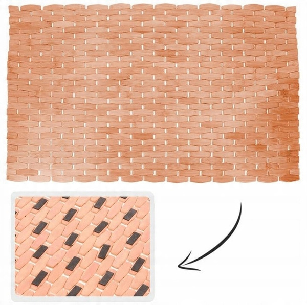 BAMBOO BATH MAT "GRENADA" 50X70CM