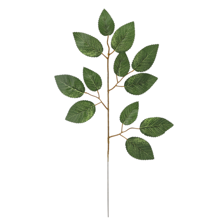 ARTIFICIAL BRANCH - ROSE LEAF 40 x 21 CM