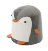 POUFF PENGUIN GREY 28 x 34 CM