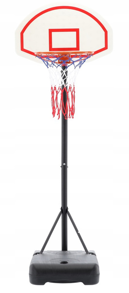KOSZ DO KOSZYKÓWKI NA REGULOWANYM STOJAKU 165 - 205 CM *7499