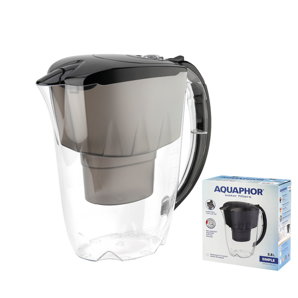 DZBANEK SIMPLE 2,8 L BEZ WKŁADU CZARNY *7396