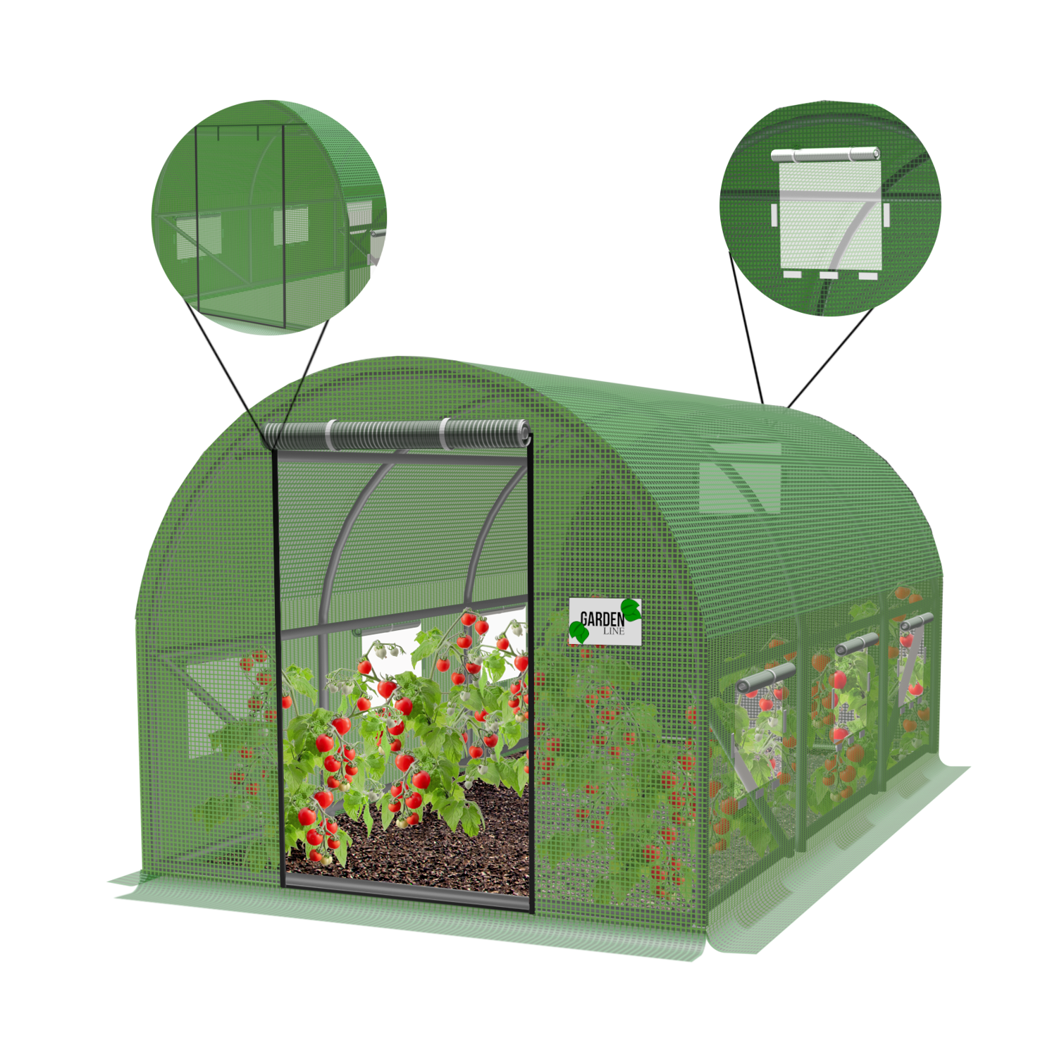 TUNEL FOLIOWY OGRODOWY 3 SEGMENTOWY ZIELONY NEW SOLUTION 3 x 2 x 2 M pol_pl_TUNEL-FOLIOWY-OGRODOWY-3-SEGMENTOWY-ZIELONY-NEW-SOLUTION-3-x-2-x-2-M-5207-1130_2