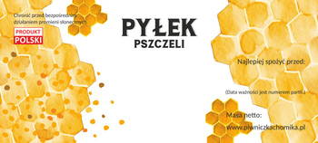 Sada 100 etiket peľový prášok 116 x 50 MM *8320