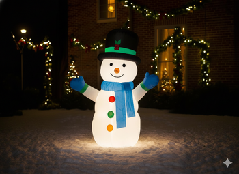 LED SNĚHULÁK 120 CM *0370