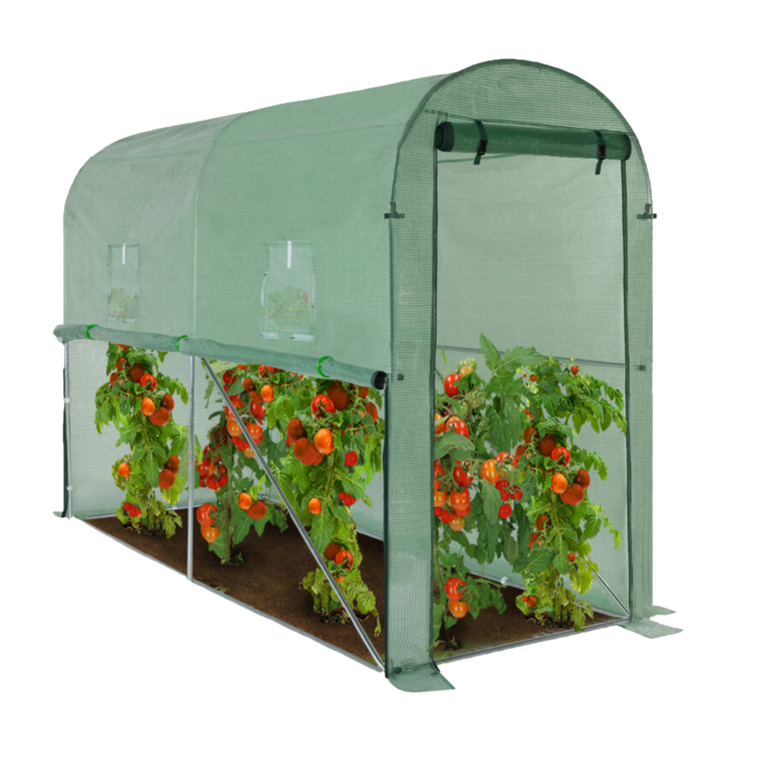 SZKLARNIA OGRODOWA NA POMIDORY 3 x 1 x 2 M ZIELONA Z OPCJĄ DODATKOWEJ WENTYLACJI pol_pl_SZKLARNIA-OGRODOWA-NA-POMIDORY-3-x-1-x-2-M-ZIELONA-Z-OPCJA-DODATKOWEJ-WENTYLACJI-1518_1
