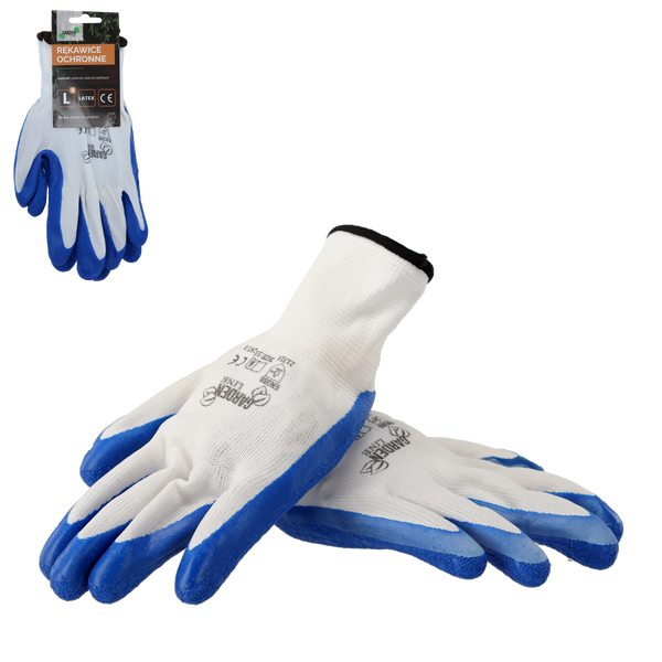 Mănuși de protecție „9” tricotate din poliester acoperite cu latex pachet=12*1160