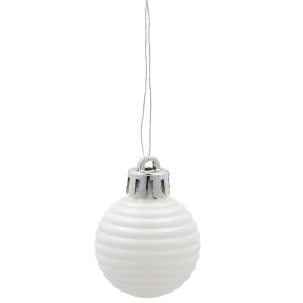 KPL. 32 BOMBEK 3 CM GRANÁTOVÝ / BIELY *3733