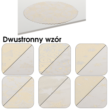 ȘERVETĂ DUBLE GOLD MIX FI 36 CM CRĂCIUN PACHET 1BUC *4297