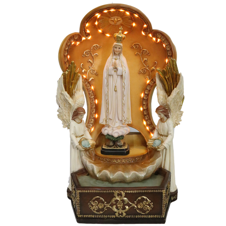 FONTÁNA MATKA BOŽIA FATIMSKÁ 40,5 X 30,5 X 61 CM LED *2107