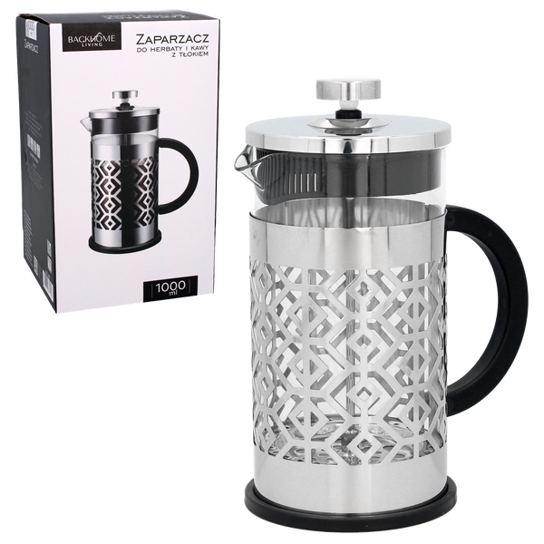 IMBERR DE CEAI ȘI CAFEA 1000 ML CU PISTONUL *1489