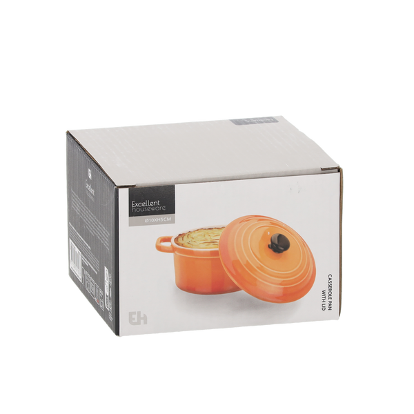 NACZYNIE PORCELANOWE Z POKRYWKĄ 10CM*1076