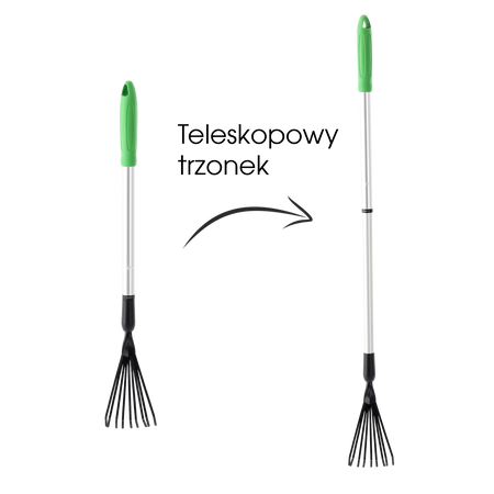 METLY S TELESKOPICKOU RÚČKOU 77,5-112 CM *6773