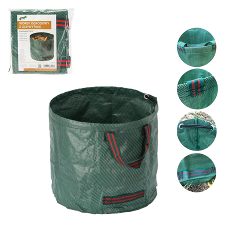 SAC/GEANTĂ PENTRU GRĂDINĂ 60 L CU MÂNECI *5943