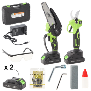 SET (CHAIN SAW + GARDEN SHEARS)