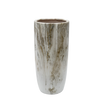 POT CERAMIC PENTRU GHIVECI 33 x 33 x 70 CM EFECT MARMUR *5764