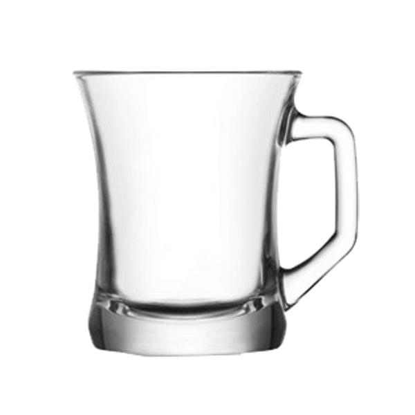 KPL.6 Pohárov na kávu s uchom 225 ml *3901