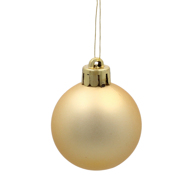 KPL. 16 BOMBEK 4 CM ČERVENÝ / ZLATÝ / STRIEBORNÝ *3856