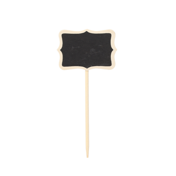 Sada 6 dřevěných štítků na rostliny 8 x 17 cm *4533