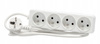EXTENSION CORD POWER STRIP 4 SOCKETS 1.5M WHITE