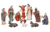 CHRISTMAS FIGURES SET 11 PCS. to 46 CM polyresin