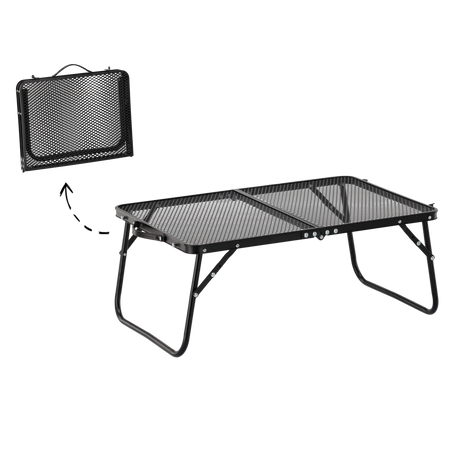 TOURIST FOLDING TABLE WHITE 60x40x26,5 CM