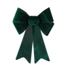 CHRISTMAS BOW GREEN 23 x 38 CM