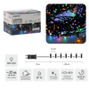 LAMPKI LED 500L MULTIKOLOR + ZIMNY FLASH, DŁ. 3 + 25 M WEWN/ZEWN *9614
