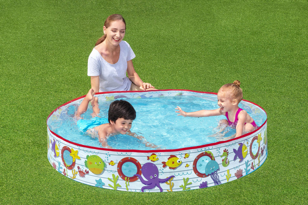Bestway® 60" x H10"/1.52m x H25cm Fill 'N Fun Pool