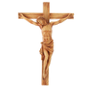 HANGING CROSS WITH FIGURE OF JESUS 24 x 6.5 x 36 CM polyresin