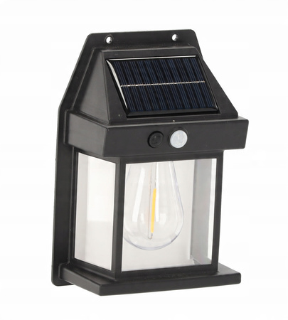 LAMPĂ SOLARĂ LED CU SENZOR DE MIȘCARE 14,4 x 4,7 x 14,9 CM *5653