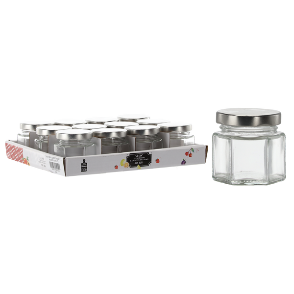 BORCAN 50 ML PATRAT EXACT CU CAPAC METALIC DISPLAY= 12BUC*1523