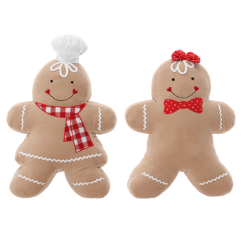 CHRISTMAS GINGERBREAD - ELEGANT BOY / GIRL 33 x 13 x 49 CM WITH TELESCOPIC LEGS