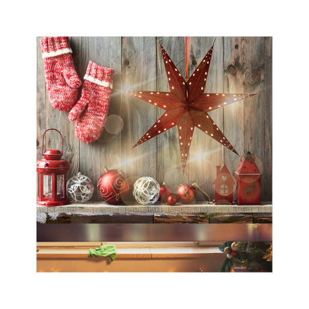 Stea decorativă din hârtie 60 cm bordo ambalaj=12 buc *9133