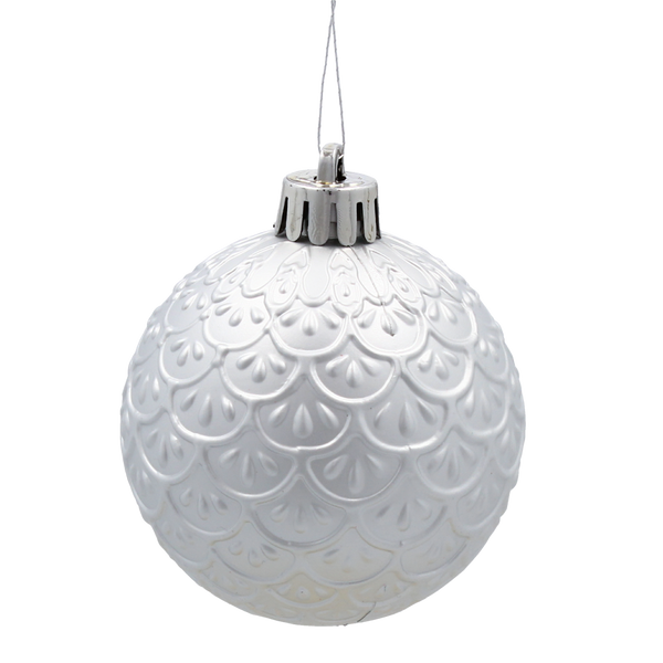 KPL. 16 BOMBEK 6 CM ČERVENÝ / ZLATÝ / STŘÍBRNÝ *3771