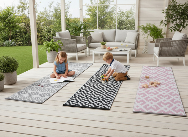 MATA NA TARAS 70 X 180 CM MIX WZOR0ÓW disp=12szt