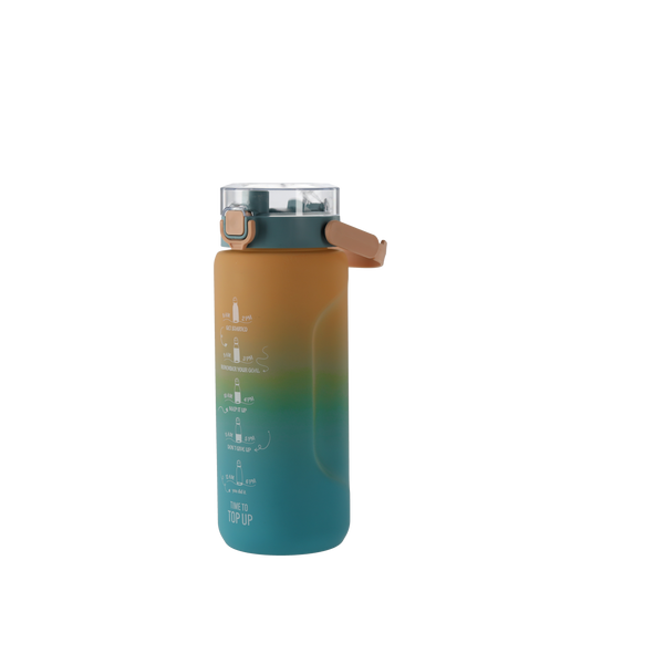 BOTTLE 2000 ML FOR WATER BLUE OMBRE
