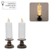 CANDLE LED 7,1 x 7,1 x 21,1 CM MIX MODELE *2560