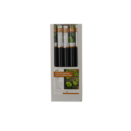 WEED CONTROL AGROFLEECE 1 x 20 M BLACK 50g disp=15pcs