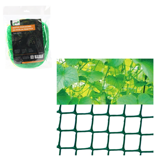 Garden mesh for climbing plants 1.8 x 3.6 m pack=6pcs