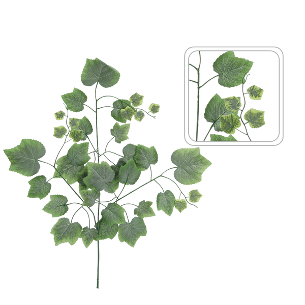 ARTIFICIAL BRANCH - VINE LEAF 72 x 50 CM